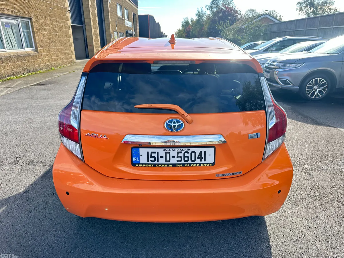 Toyota Aqua Hatchback, Petrol Hybrid, 2015, Orange