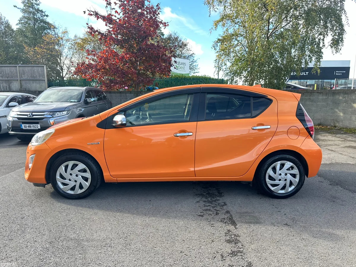 Toyota Aqua Hatchback, Petrol Hybrid, 2015, Orange
