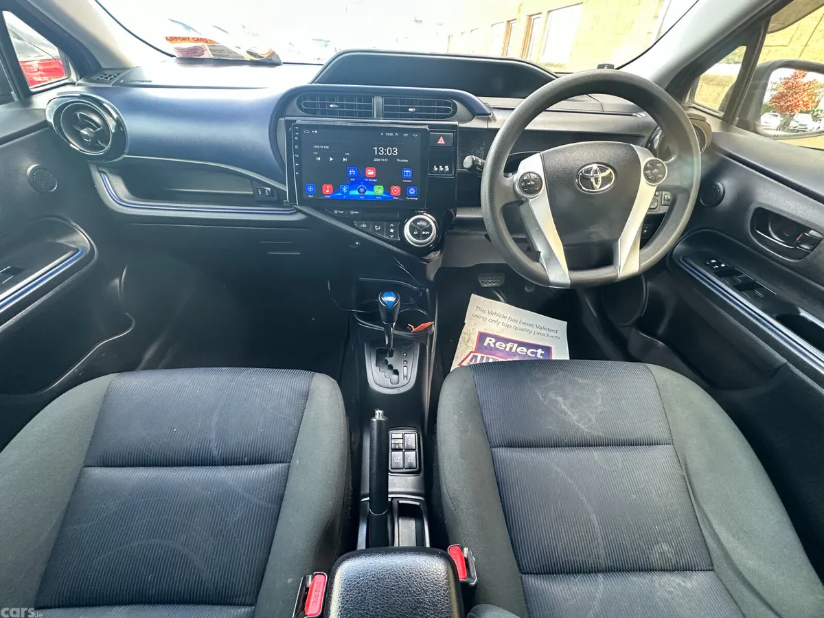 Toyota Aqua Hatchback, Petrol Hybrid, 2015, Orange