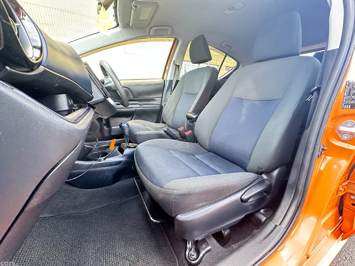 Toyota Aqua Hatchback, Petrol Hybrid, 2015, Orange