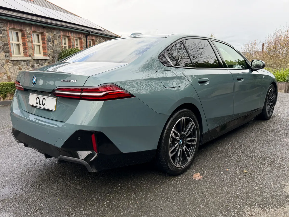 BMW i5 Saloon, Electric, 2024, Green