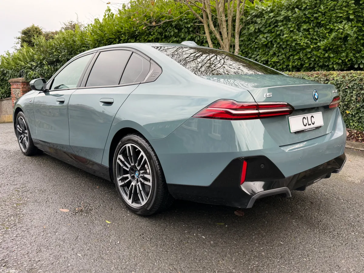 BMW i5 Saloon, Electric, 2024, Green