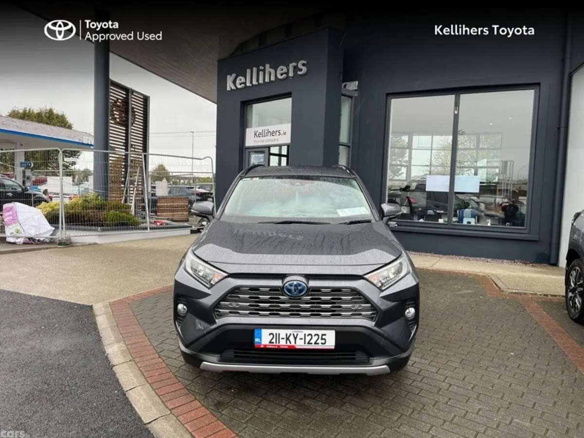 Toyota RAV4 SUV, Petrol Hybrid, 2021, Grey