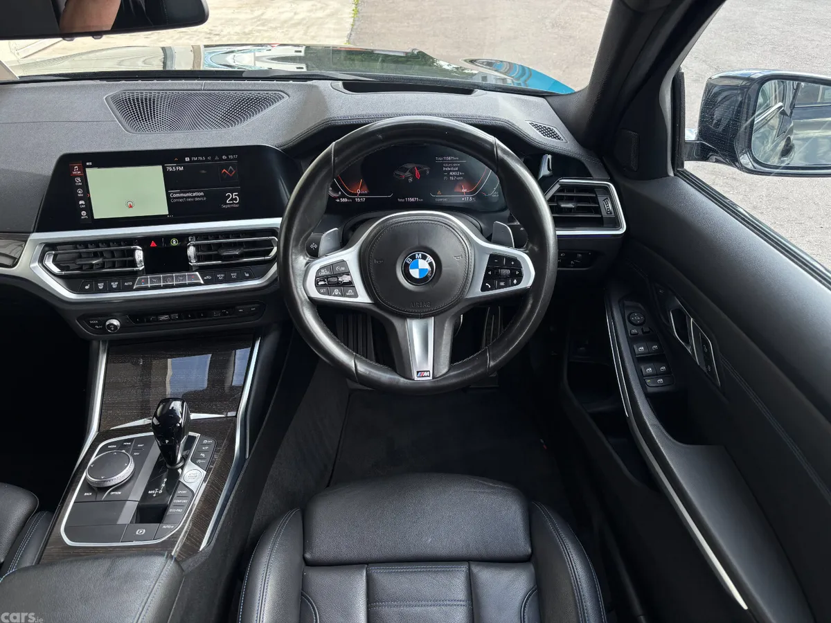 BMW 3-Series Saloon, Petrol, 2019, Black