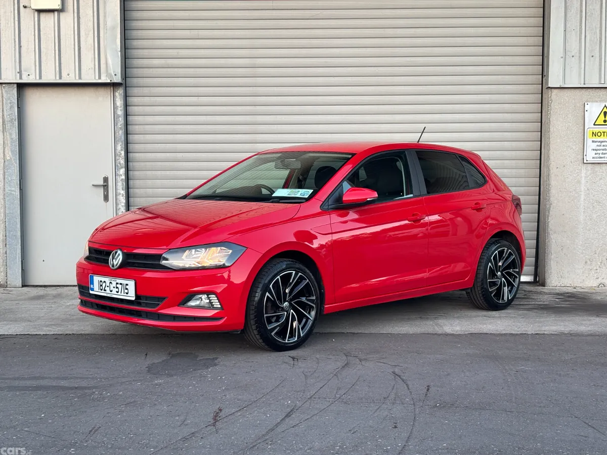 Volkswagen Polo Hatchback, Petrol, 2018, Red