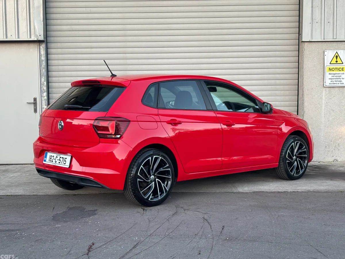 Volkswagen Polo Hatchback, Petrol, 2018, Red