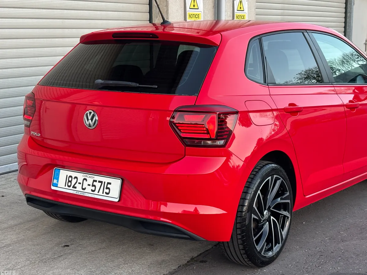 Volkswagen Polo Hatchback, Petrol, 2018, Red