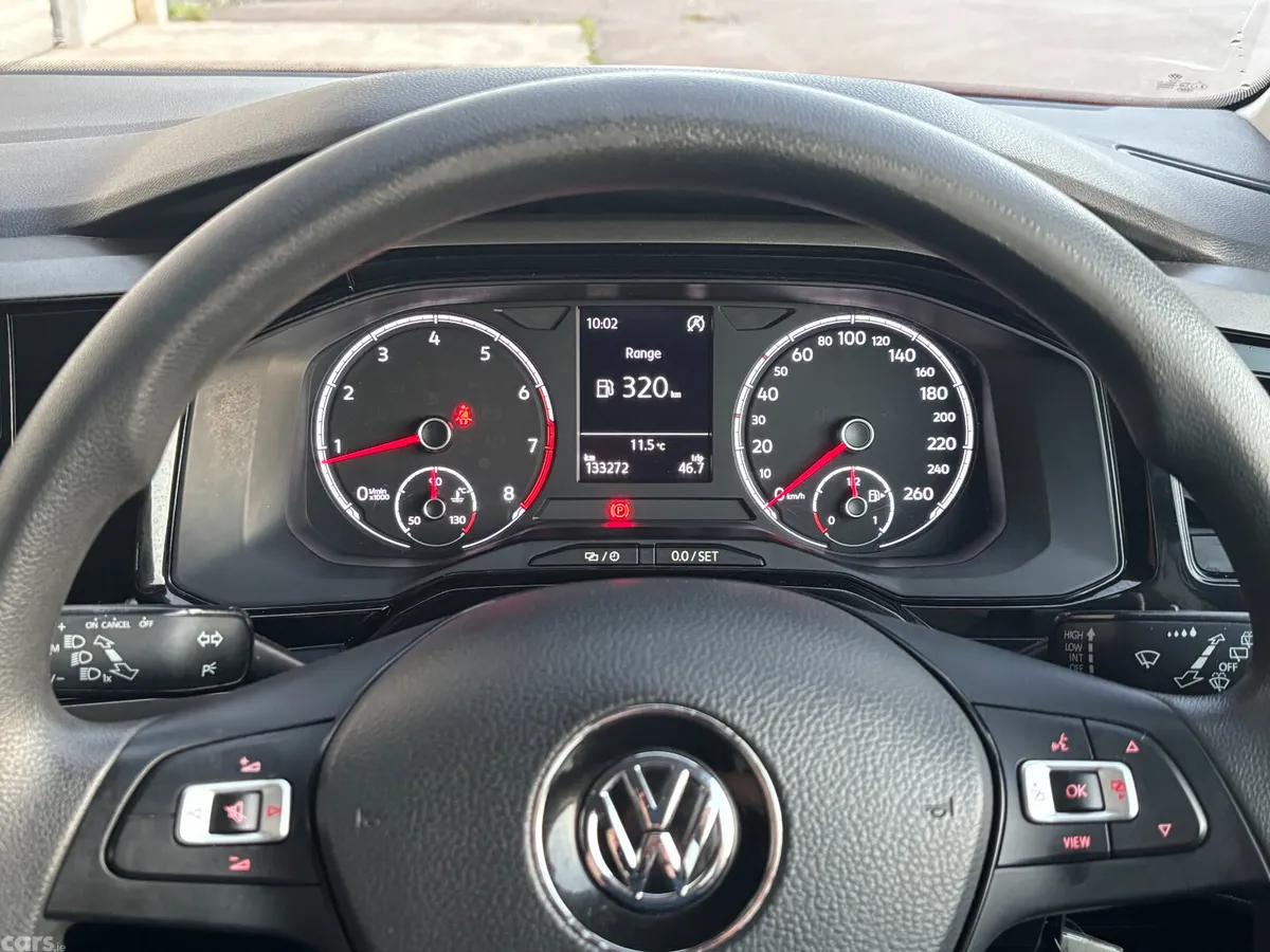 Volkswagen Polo Hatchback, Petrol, 2018, Red