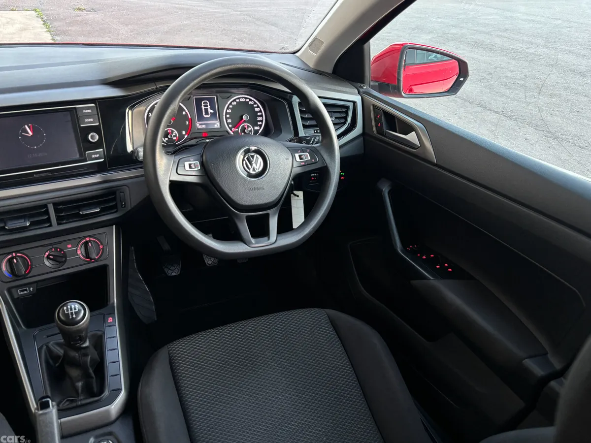 Volkswagen Polo Hatchback, Petrol, 2018, Red