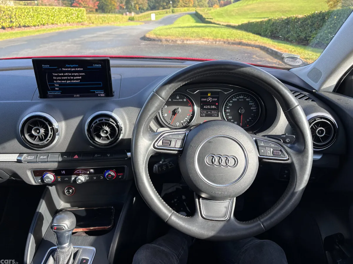 Audi A3 Saloon, Petrol, 2015, Red