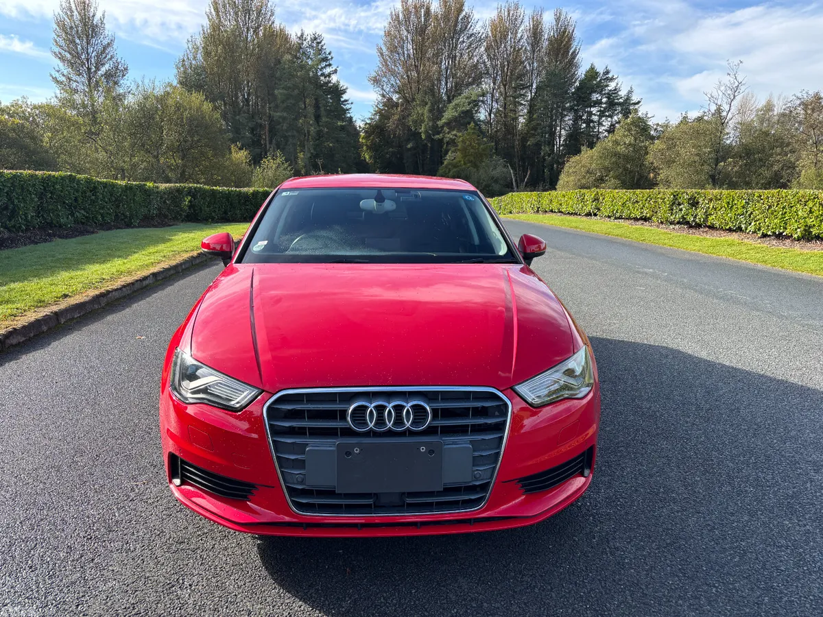 Audi A3 Saloon, Petrol, 2015, Red
