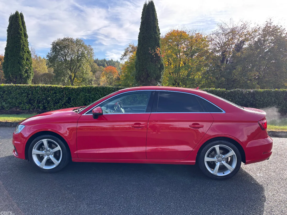 Audi A3 Saloon, Petrol, 2015, Red