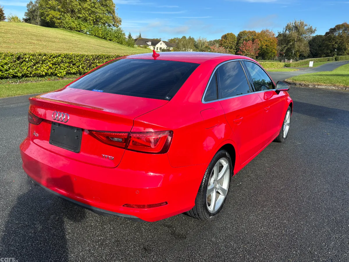 Audi A3 Saloon, Petrol, 2015, Red