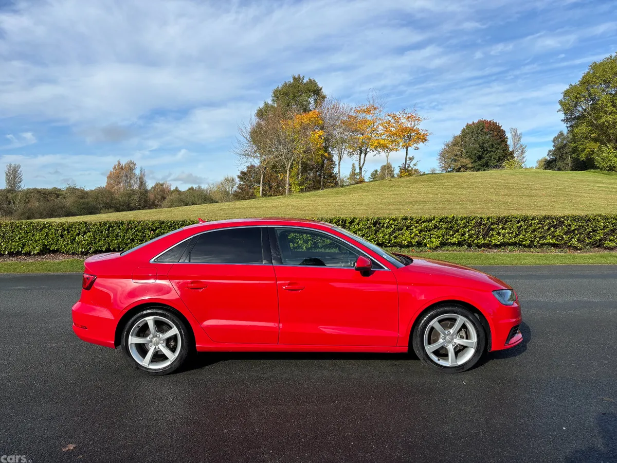 Audi A3 Saloon, Petrol, 2015, Red
