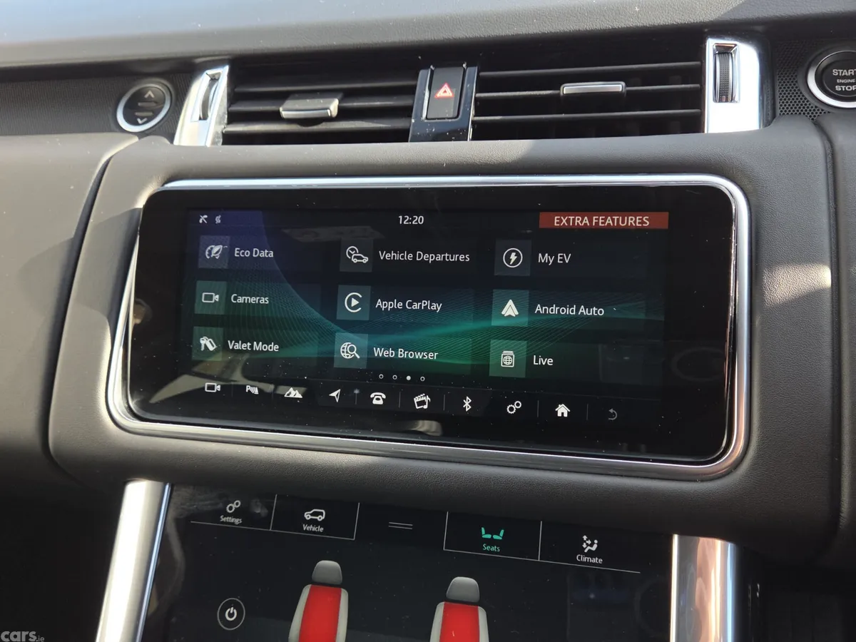 Land Rover Range Rover Sport SUV, Petrol Plug-in Hybrid, 2021, Black