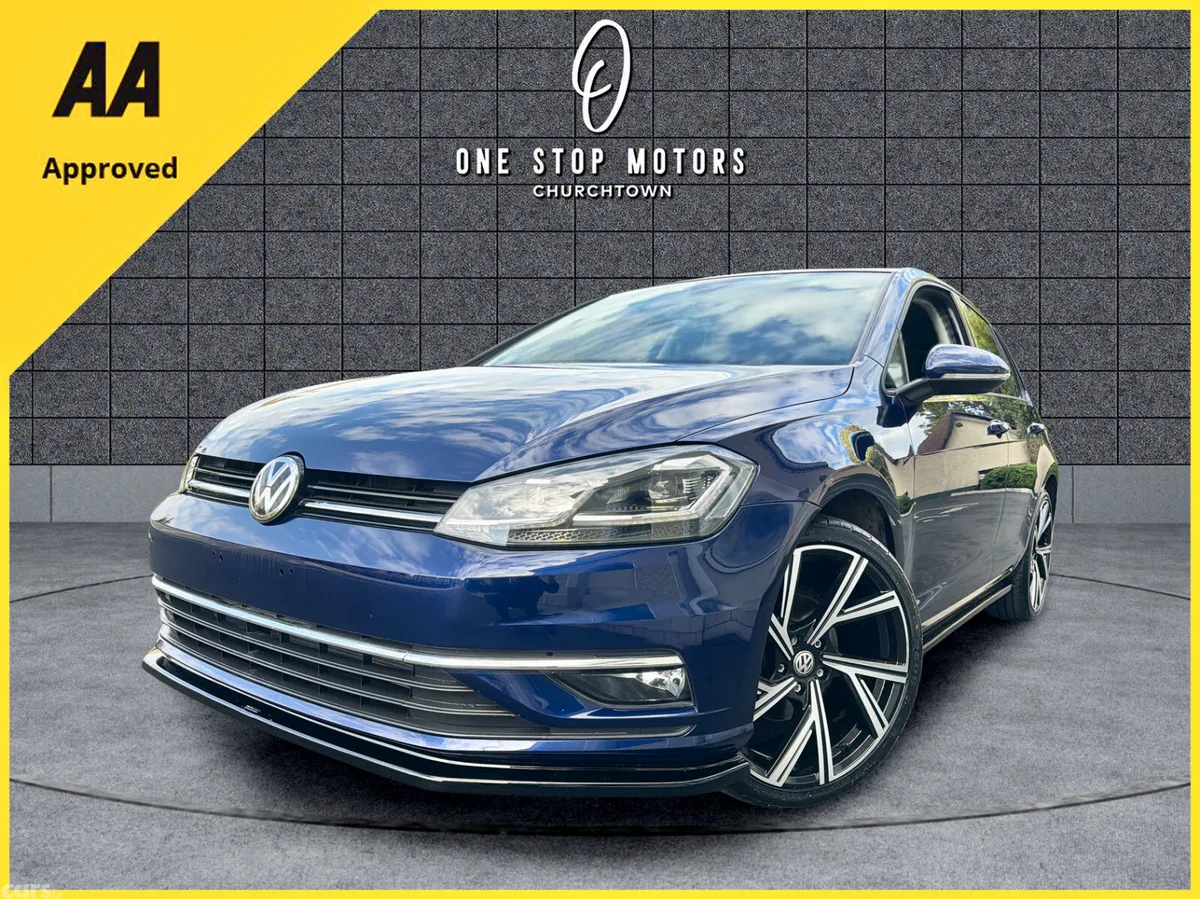 Volkswagen Golf Hatchback, Petrol, 2019, Blue