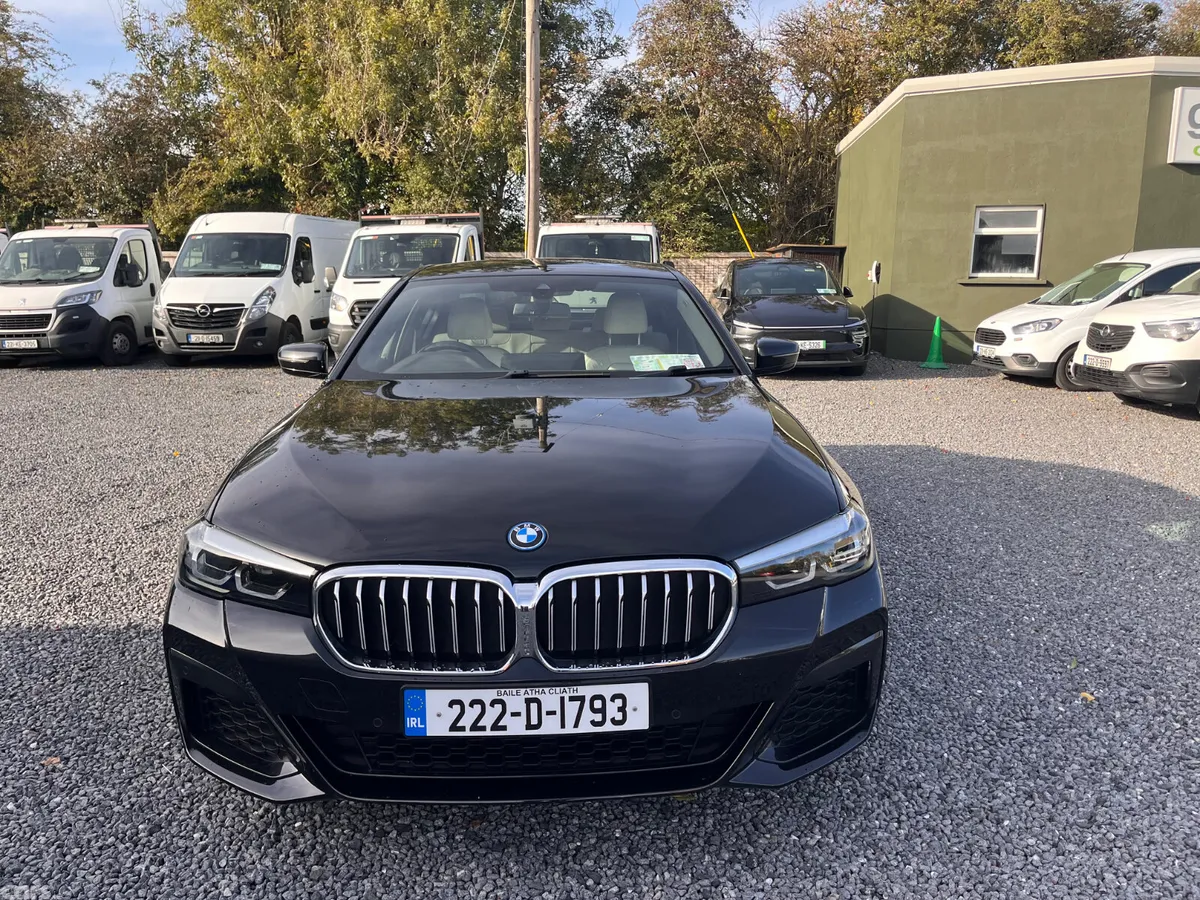 BMW 5-Series Saloon, Petrol Plug-in Hybrid, 2022, Black
