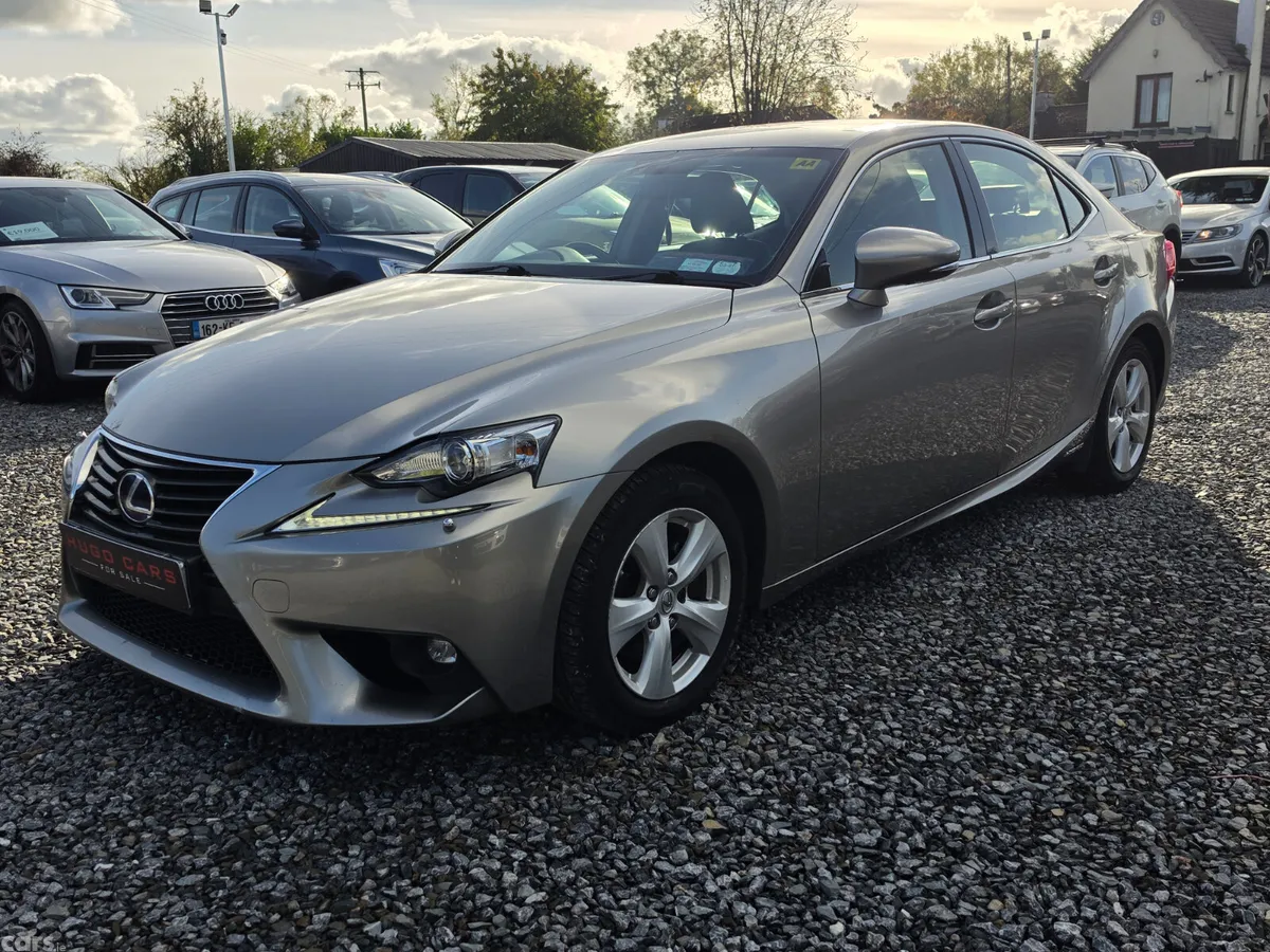 Lexus IS Saloon, Petrol Hybrid, 2014, Silver