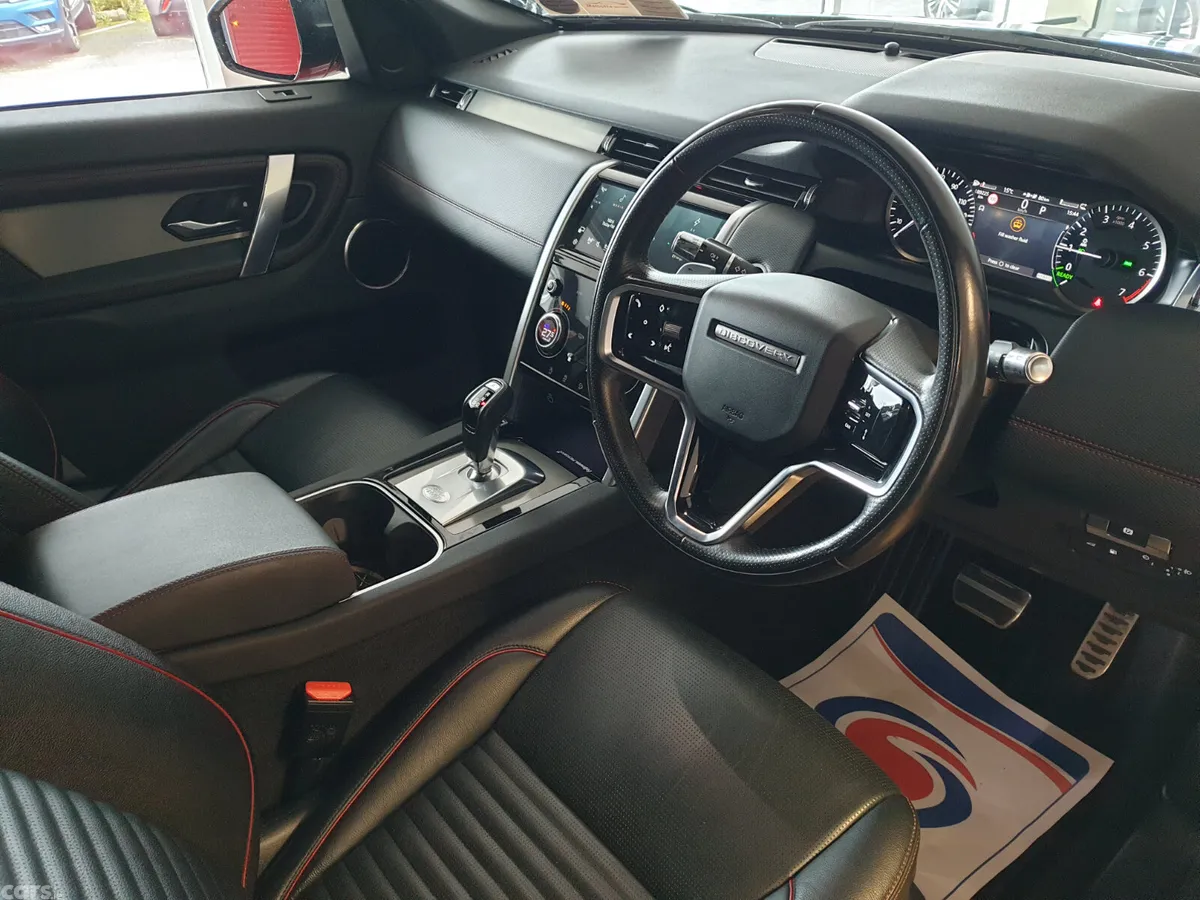 Land Rover Discovery Sport SUV, Petrol Plug-in Hybrid, 2022, Red