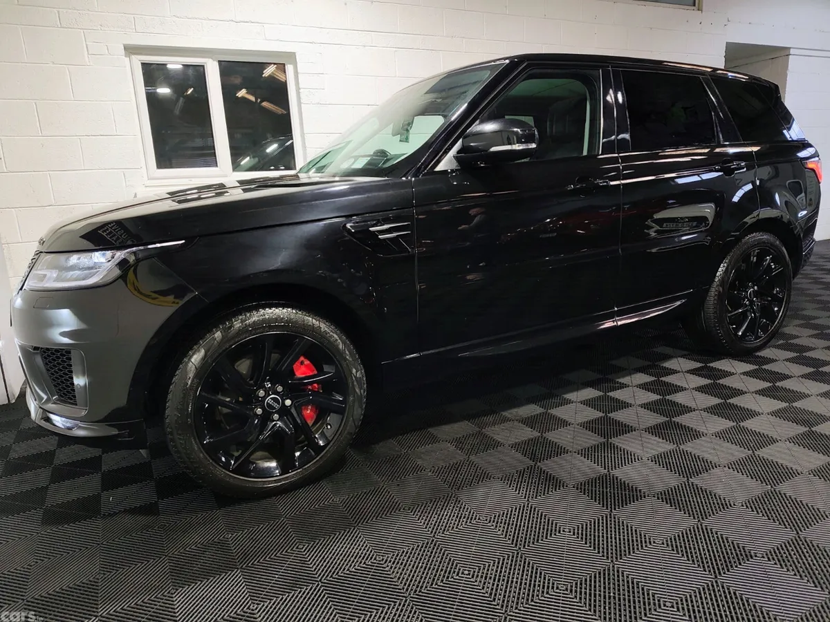 Land Rover Range Rover Sport SUV, Petrol Plug-in Hybrid, 2019, Black
