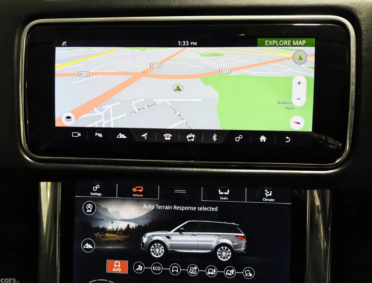 Land Rover Range Rover Sport SUV, Petrol Plug-in Hybrid, 2019, Black