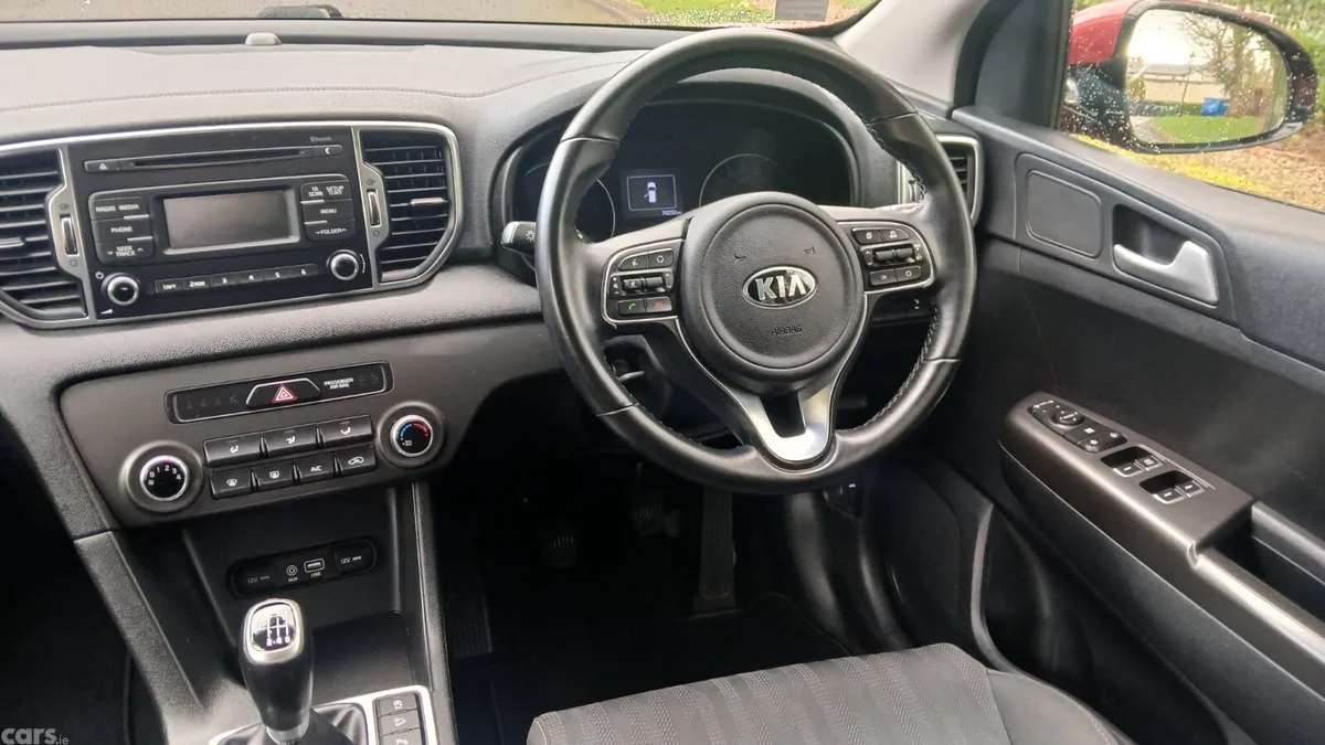 Kia Sportage SUV, Diesel, 2017, Red