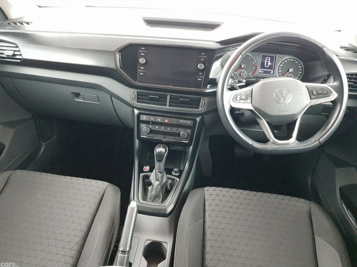 Volkswagen T-Cross Hatchback, Petrol, 2021, Black