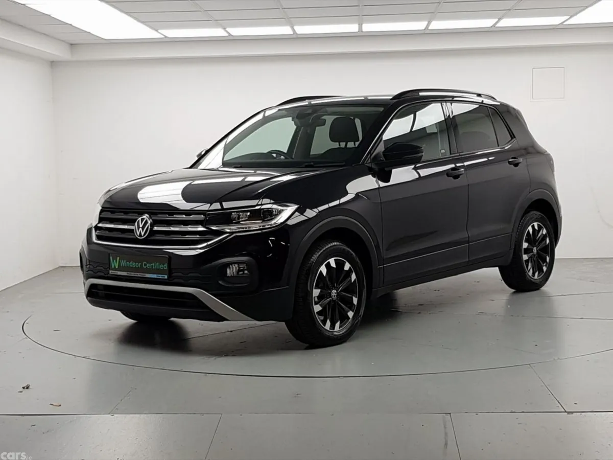 Volkswagen T-Cross Hatchback, Petrol, 2021, Black