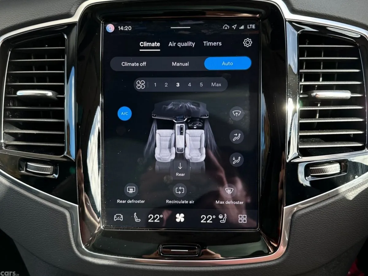 Volvo XC90 SUV, Petrol Plug-in Hybrid, 2024, Grey