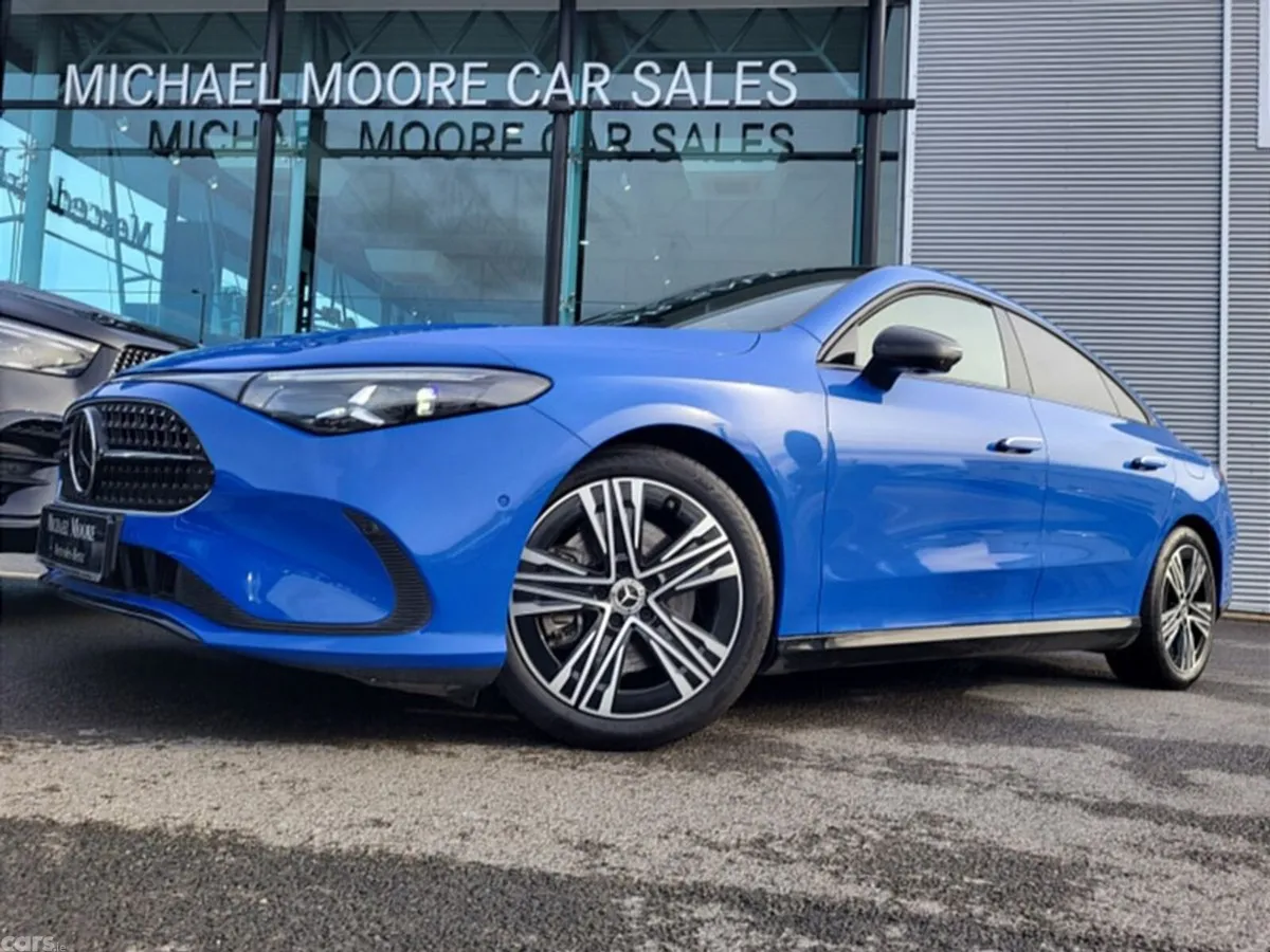 Mercedes-Benz CLA Coupe, Petrol Hybrid, 2027, Blue
