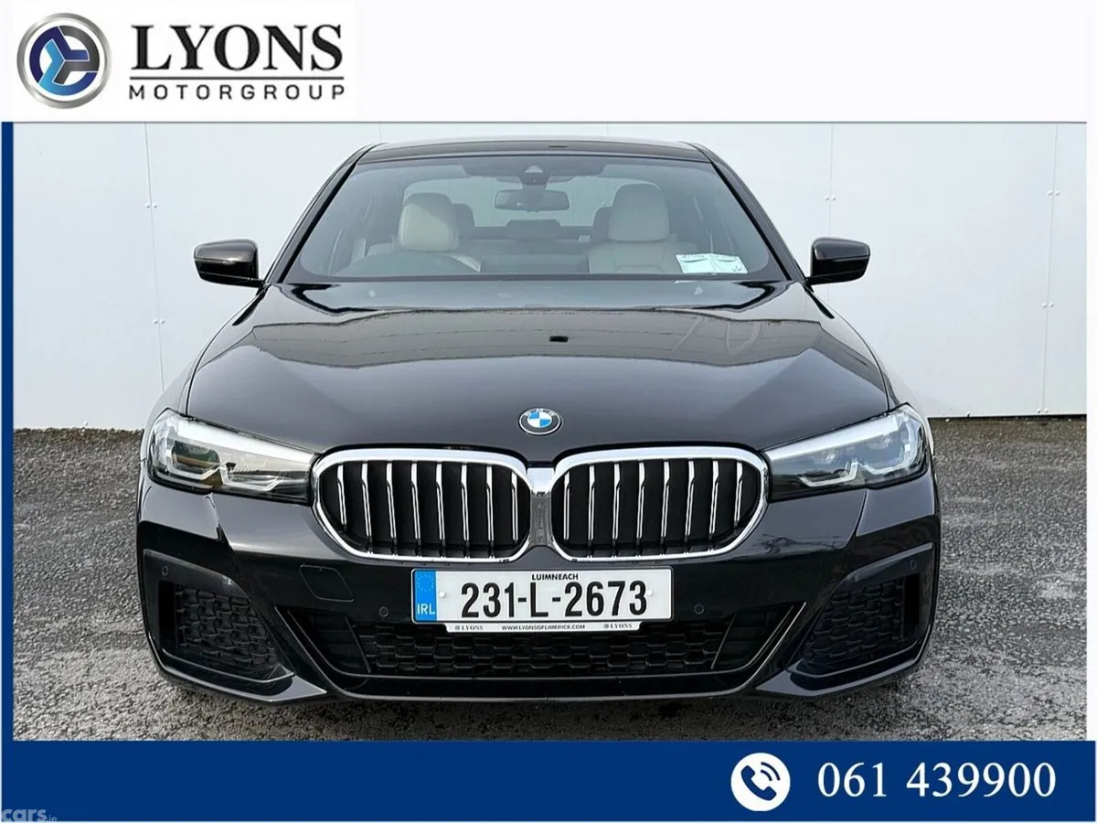 BMW 5-Series Saloon, Diesel, 2023, Black