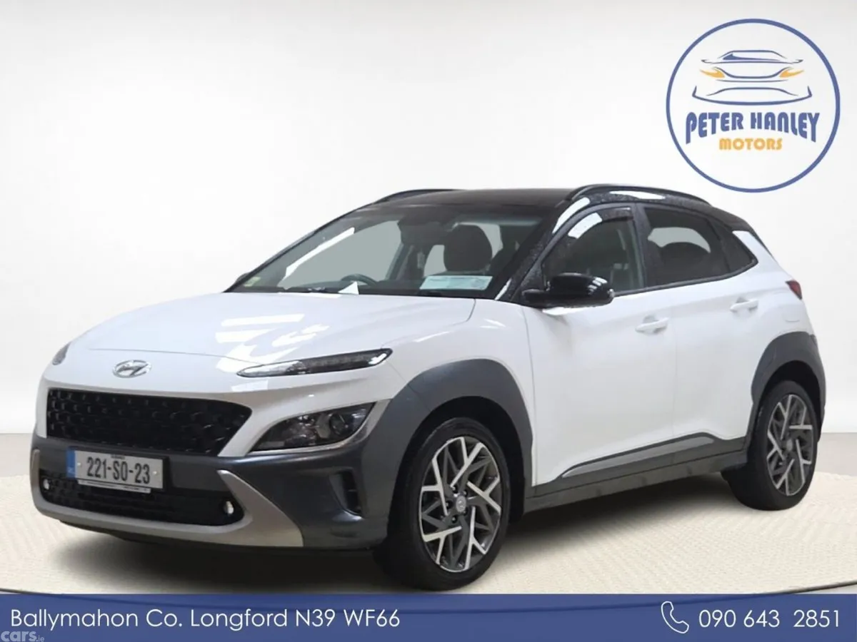 Hyundai KONA MPV, Petrol Hybrid, 2022, White