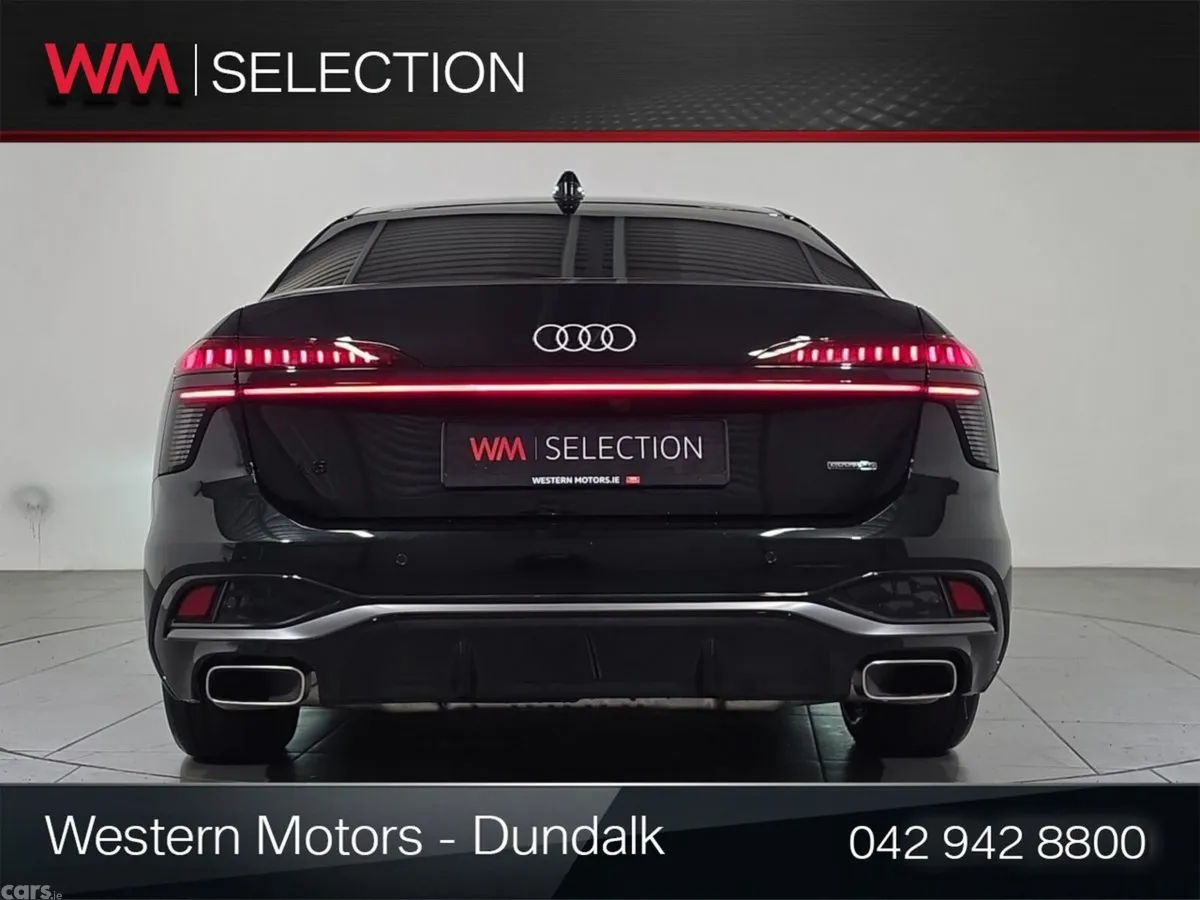 Audi A6 Saloon, Petrol Plug-in Hybrid, 2026, Black