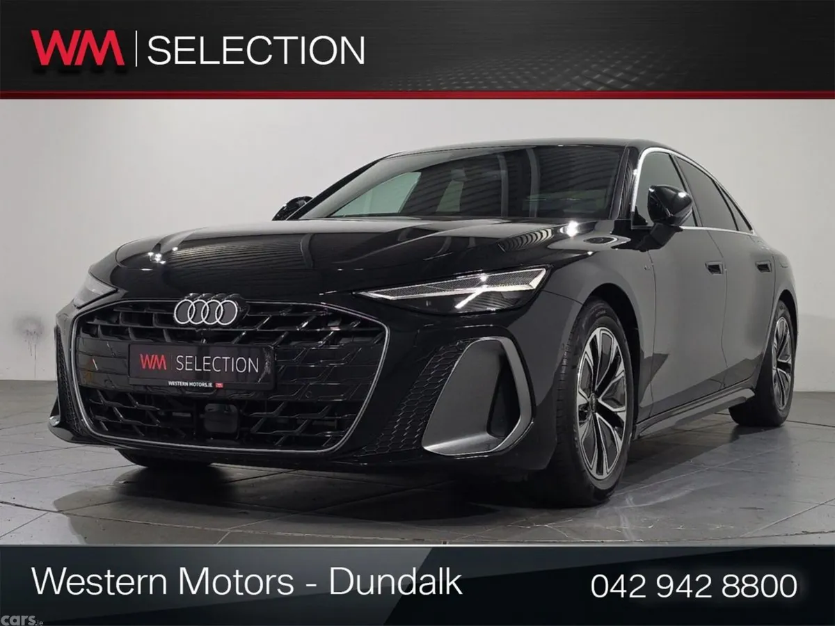 Audi A6 Saloon, Petrol Plug-in Hybrid, 2026, Black