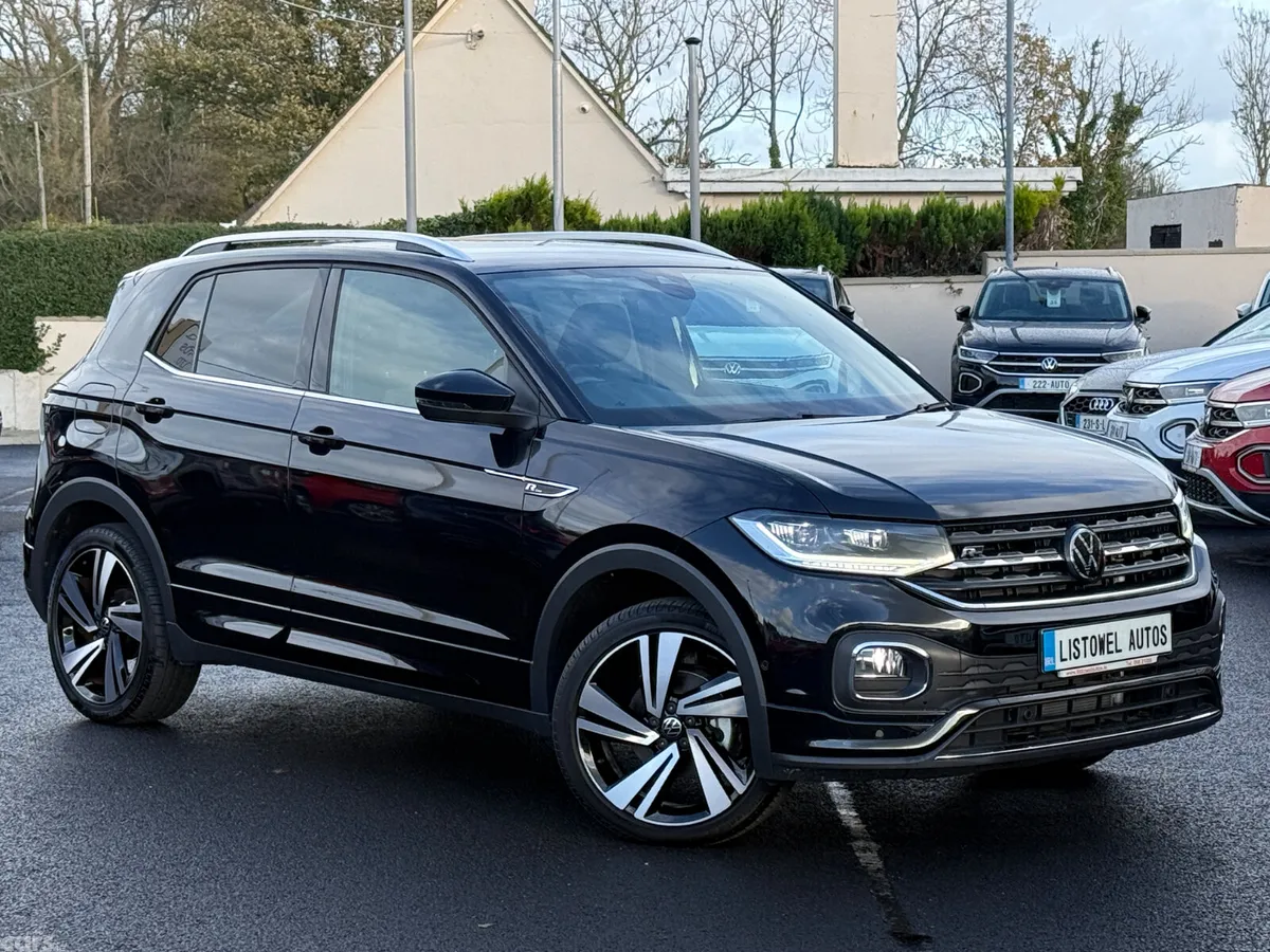 Volkswagen T-Cross SUV, Petrol, 2024, Black
