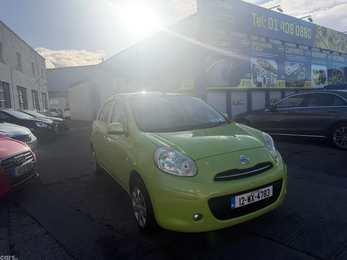 Nissan March Hatchback, Petrol, 2012, Green