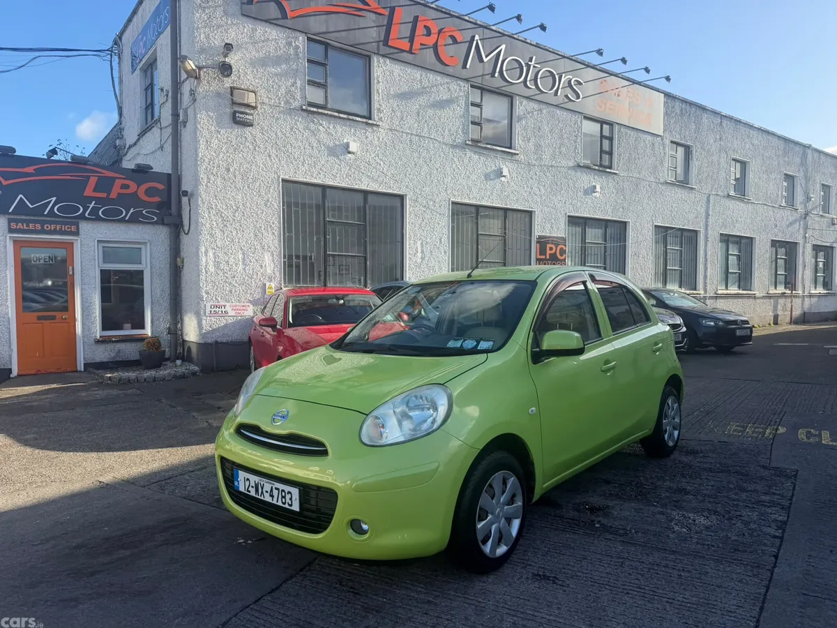 Nissan March Hatchback, Petrol, 2012, Green