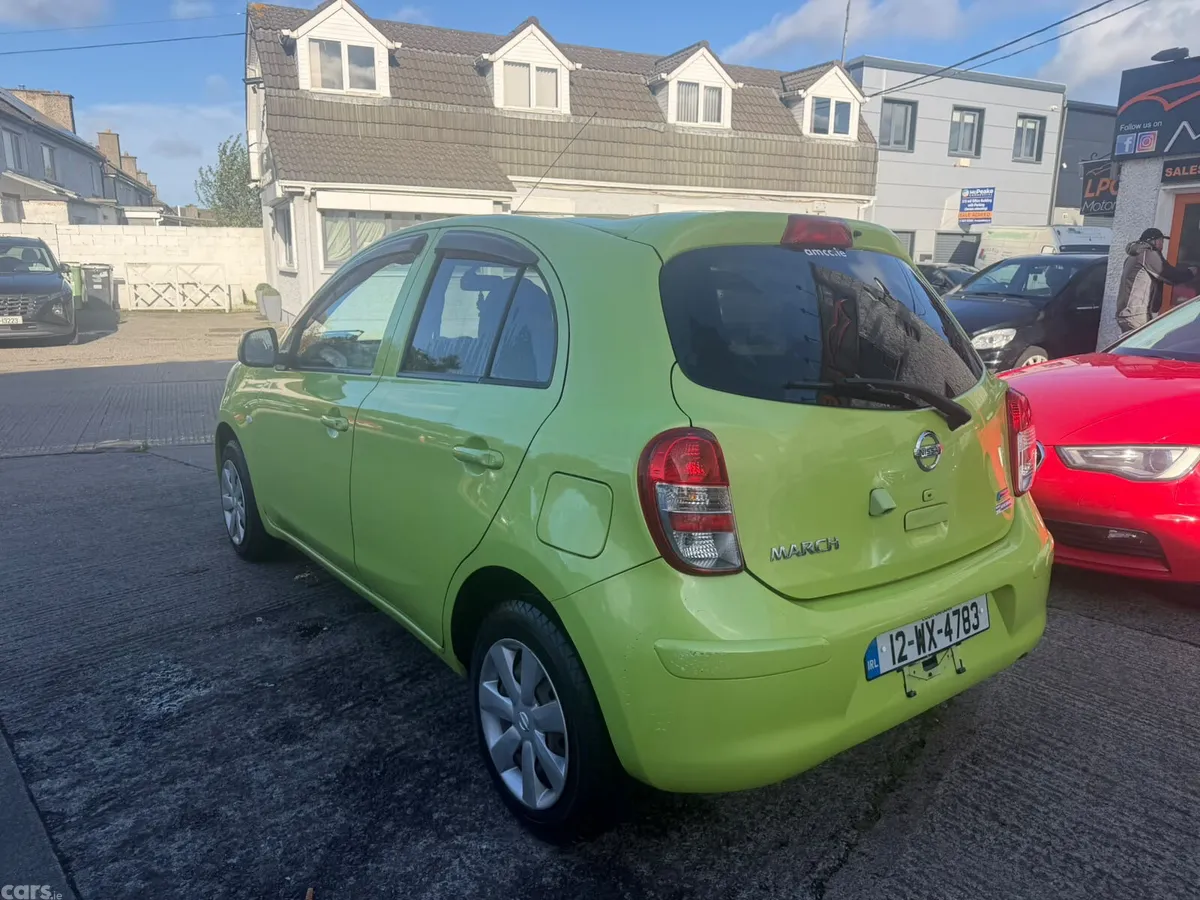 Nissan March Hatchback, Petrol, 2012, Green