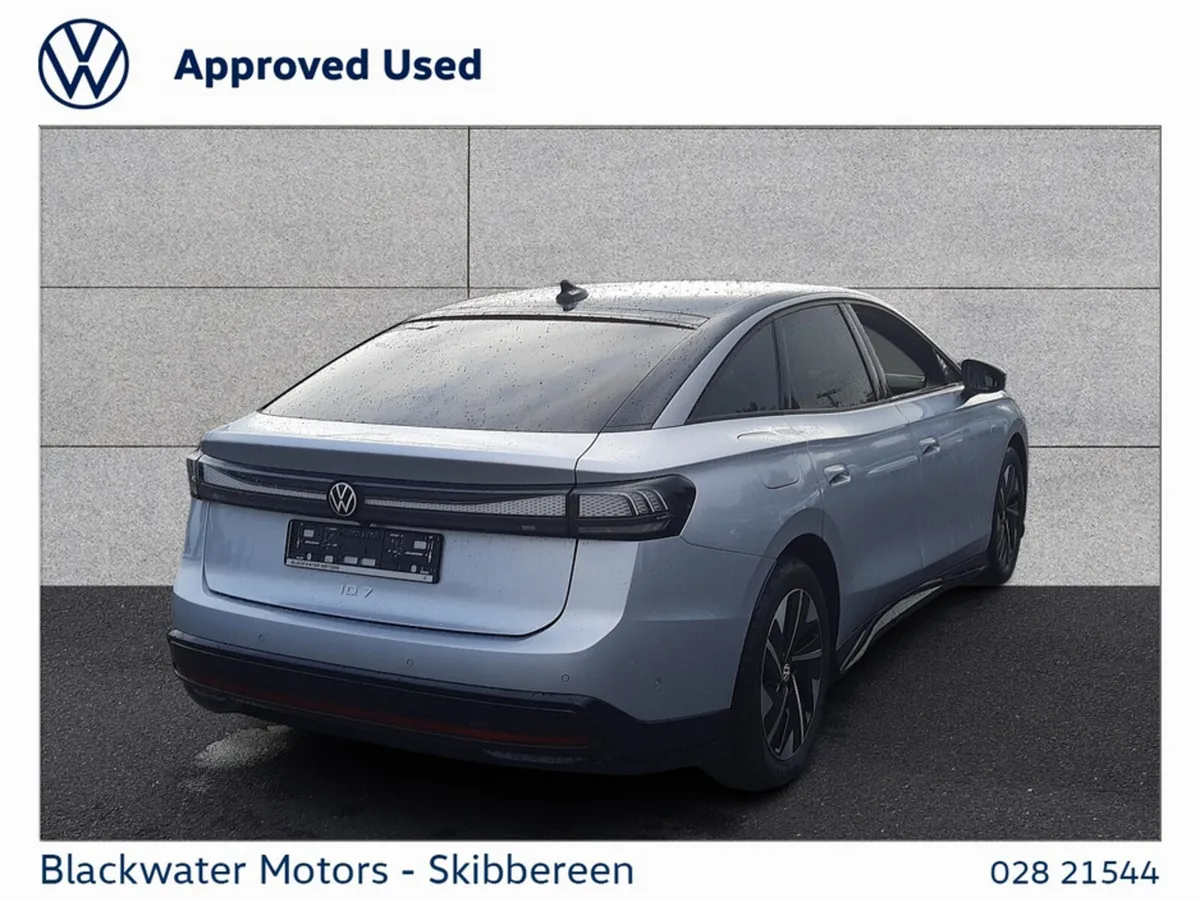 Volkswagen ID.7 Saloon, Electric, 2027, Silver