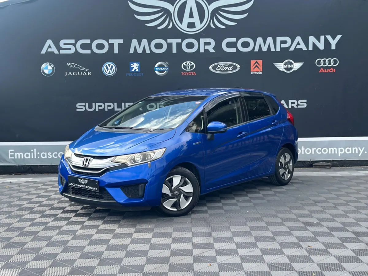 Honda Fit Hatchback, Petrol Hybrid, 2014, Blue