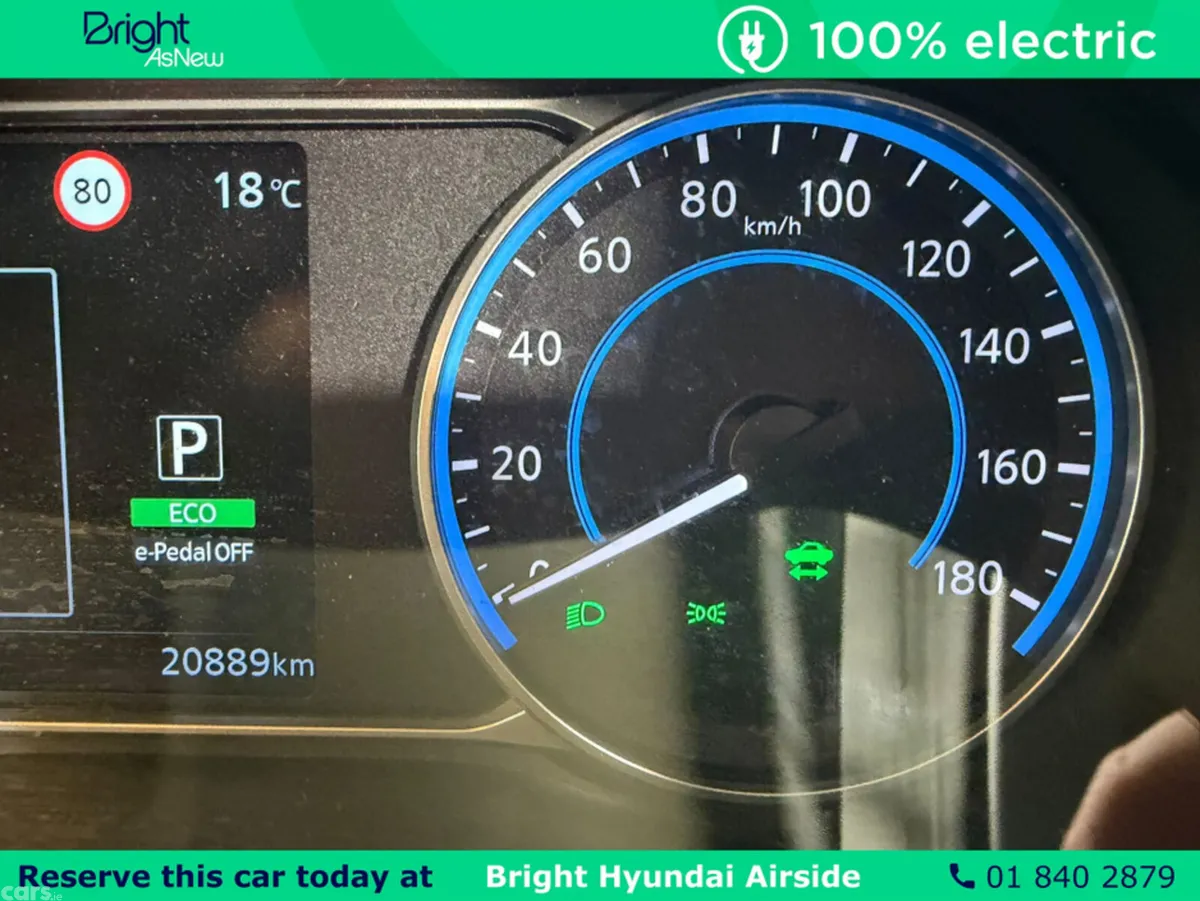 Nissan Leaf Hatchback, Electric, 2021, Grey