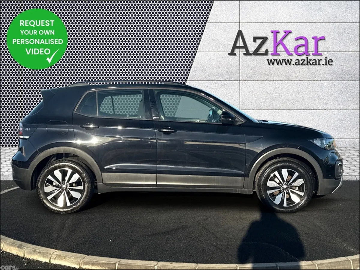 Volkswagen T-Cross Hatchback, Petrol, 2024, Black