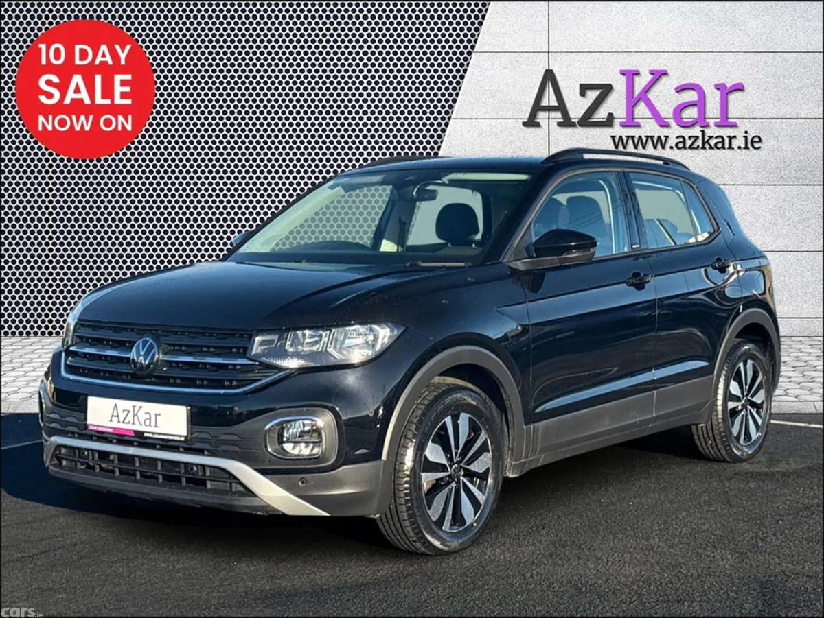 Volkswagen T-Cross Hatchback, Petrol, 2024, Black