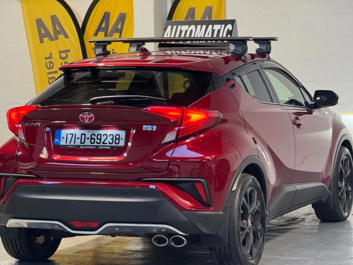 Toyota C-HR Hatchback, Petrol Hybrid, 2017, Red