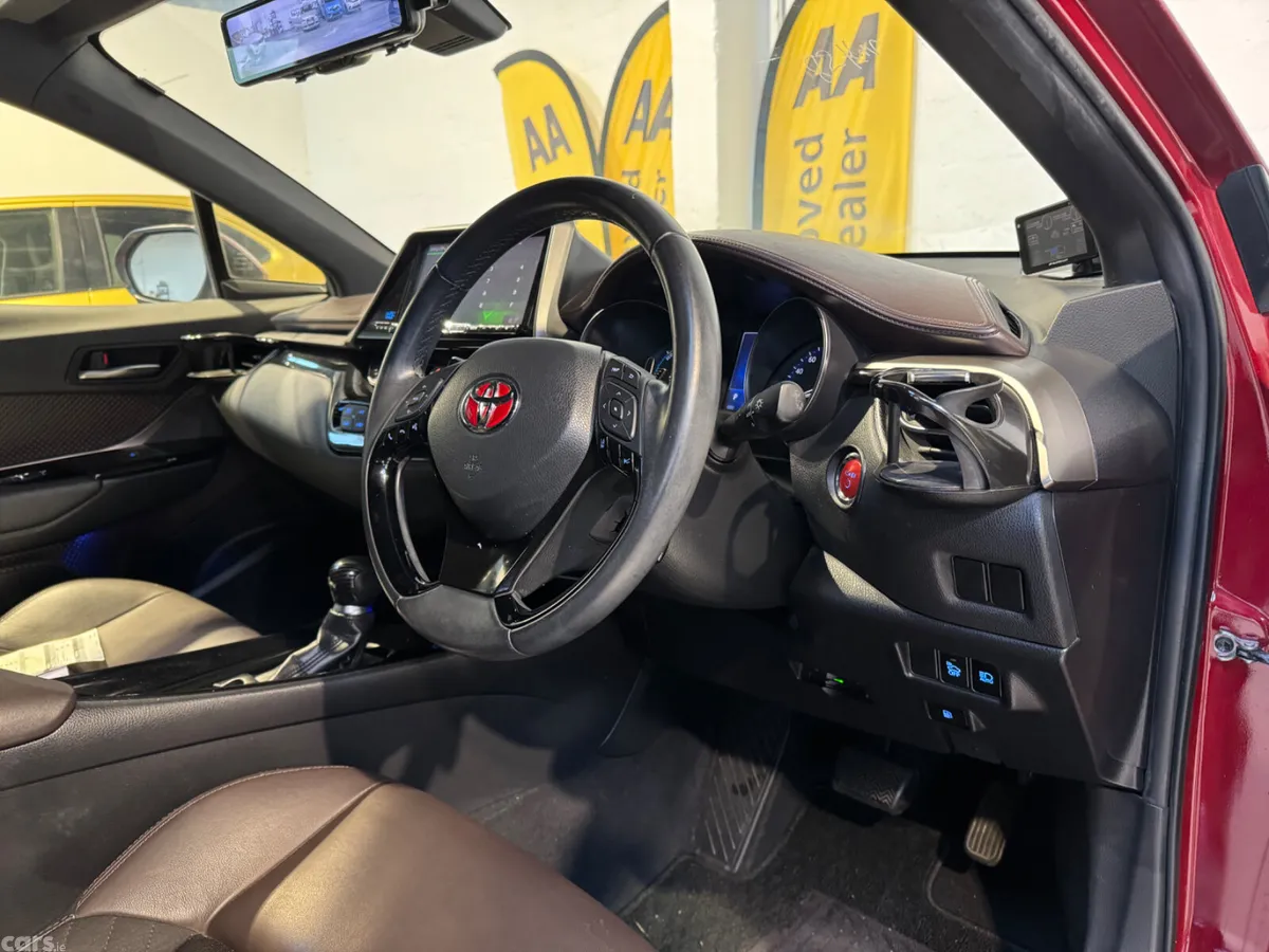 Toyota C-HR Hatchback, Petrol Hybrid, 2017, Red