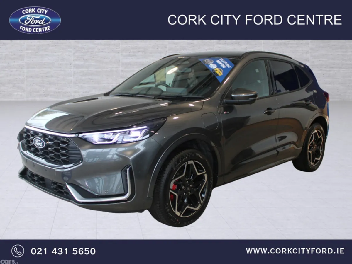 Ford Kuga SUV, Petrol Plug-in Hybrid, 2027, Grey