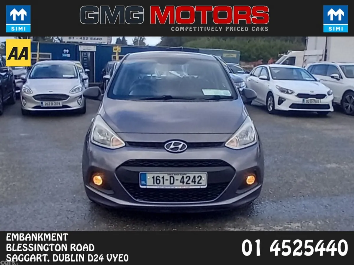 Hyundai i10 Hatchback, Petrol, 2016, Grey