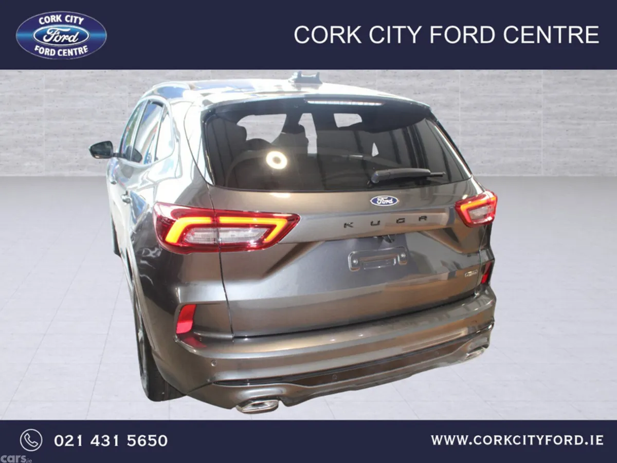 Ford Kuga SUV, Petrol Plug-in Hybrid, 2027, Grey