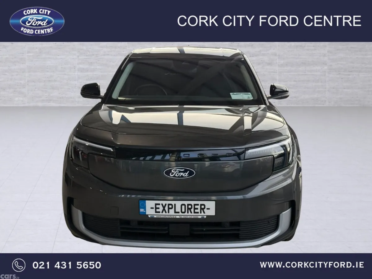 Ford Explorer SUV, Electric, 2027, Black