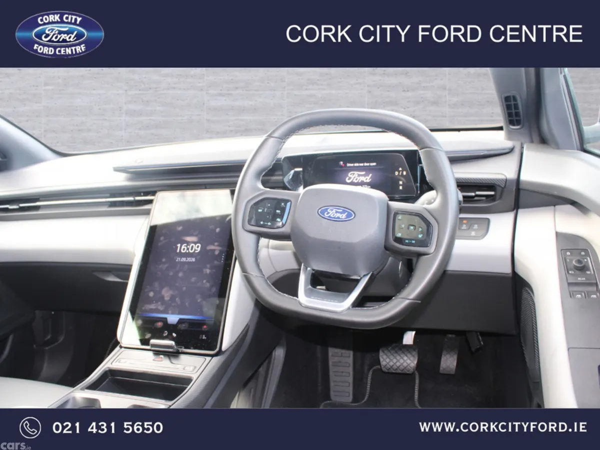 Ford Explorer SUV, Electric, 2027, Black